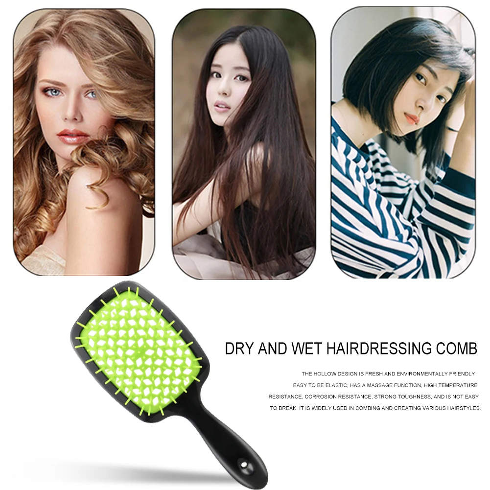 

Anti Static Detangling Comb Hair Scalp Massage Comb Hairdressing Styling Tools Pro Salon Hair Care Styling Tool