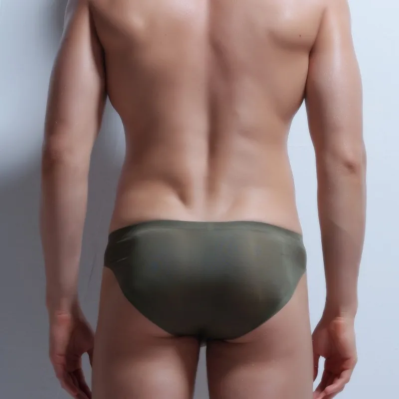 Новое мужское нижнее белье Xiaomi Mijia Youpin Бесшовные Мужские трусы однотонные цельные Прозрачное нижнее белье и дышащие