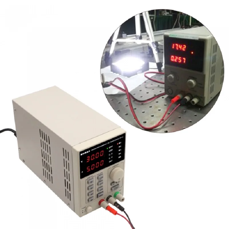 KA3005D цифровой программируемый DC Питание лаборатории 30V 5A с мультиметр зонд для