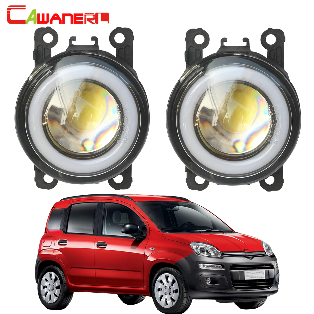 Cawanerl для Fiat Panda 2012 2013 автомобиля 30 Вт 3000LM COB светодиодный туман светильник Ангел