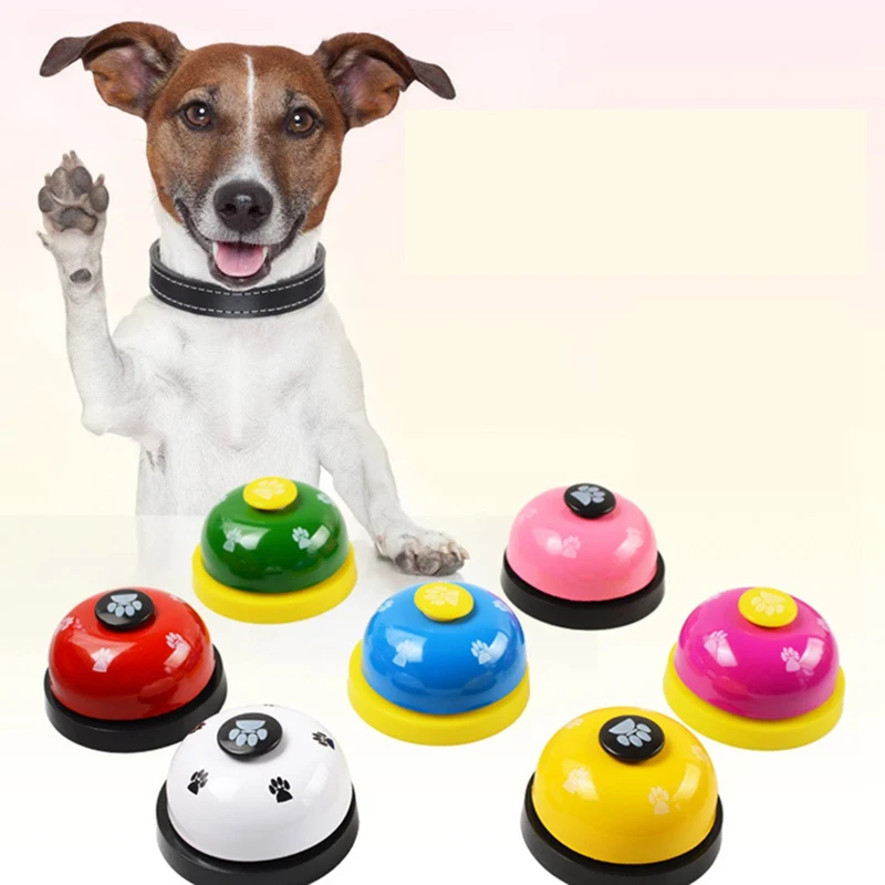 

Pet Call Bell Toy For Dog Feeding Ringer Pet Training Squeak Interactive Belling Toys Cat Kitten Puppy Food Feed Reminder