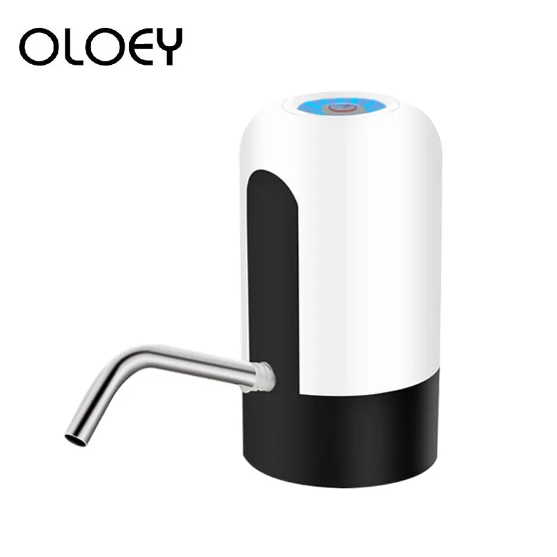 

Водяной насос Barreled, портативная электрическая помпа для питьевой воды, USB зарядка, автоматический насос для питьевой воды для улицы и дома