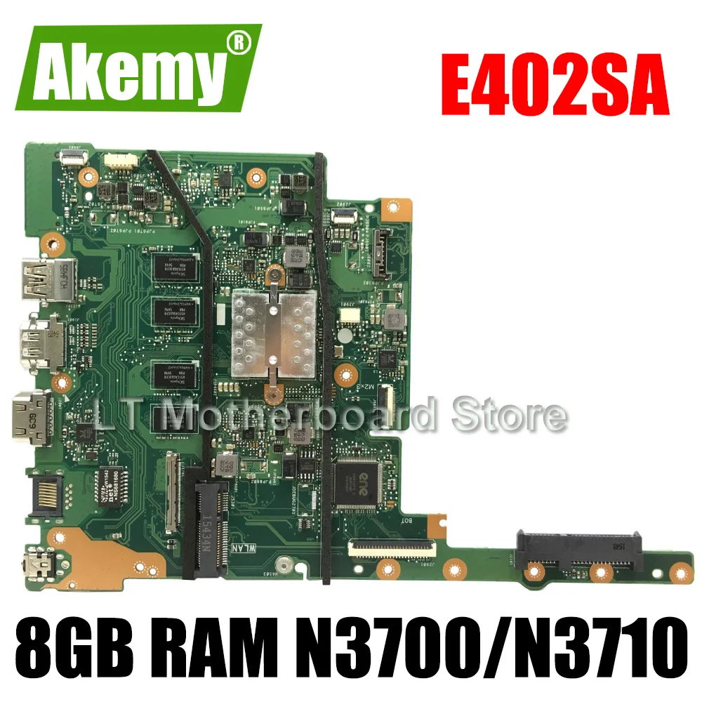 

Материнская плата E402SA для For For For For Asus E402SA E502SA E402S E502S E402 E502 материнская плата для ноутбука 8G/N3700/N3710 E402SA Материнская плата Тест 100% ОК