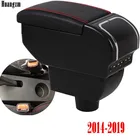 Центральный контейнер для хранения для нового подлокотника Geely MK gc6 2014-2019, подлокотник для рук 2015, 2016, 2017, 2018 с 9-usb интерфейсом