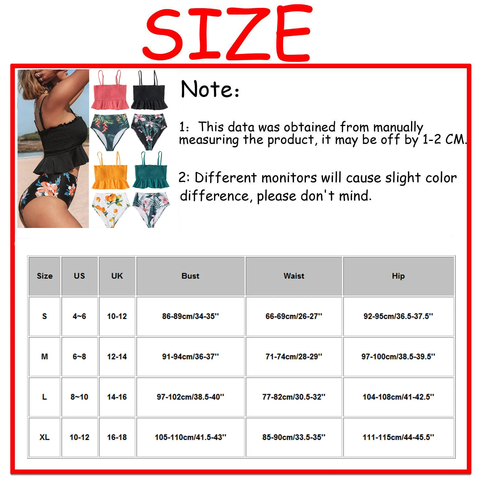 

2021 Swimsuit Women Summer Vogue Printed Split High Waist Colorblock Ladies Swimwear Sexy Bikini Maillot de bain femme