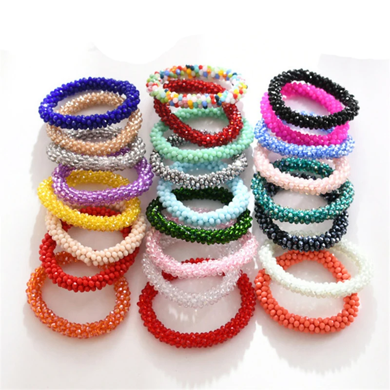 Bachelorette Party Crystal Bracelet Team Bride To Be Tribe Hand Band Head Rope Hair Accessories Hen Night Wedding Decor Supplies | Дом и сад