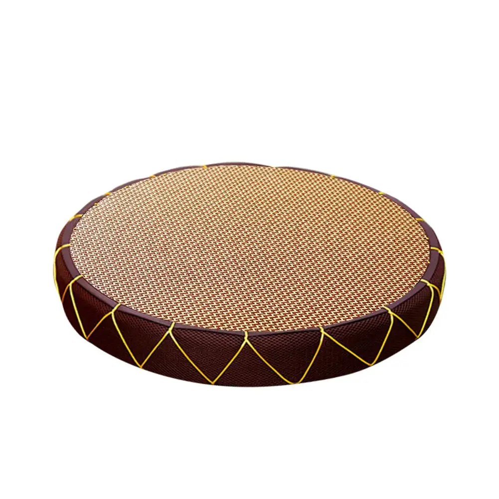 Соломенная подушка для пола в японском стиле ручной плетеный коврик йоги футон