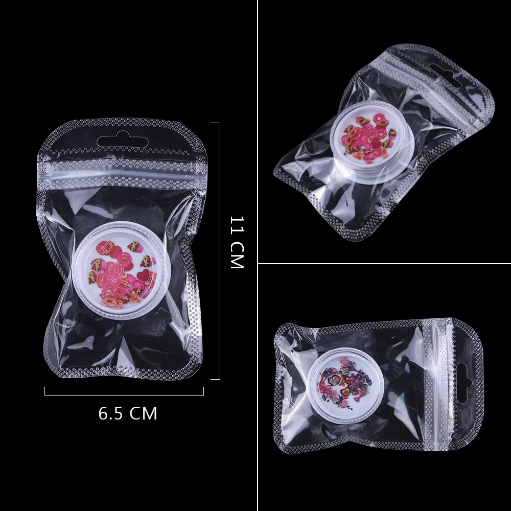 

New Nail Art Accessories A Variety Of Single-Box Wood Pulp Nail Art Decorations Pretty DIY Manicure Patch