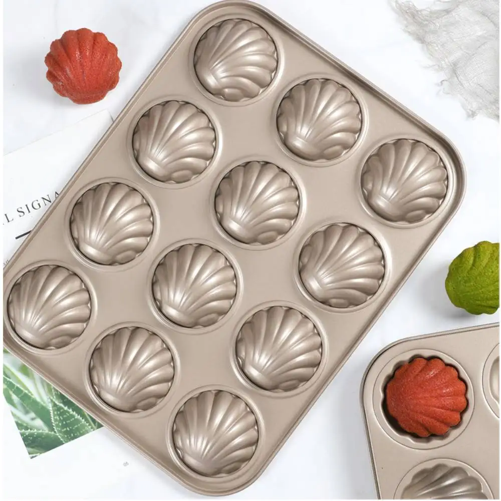 12-чашечная антипригарная поднос для выпечки тяжелая стальная форма торта