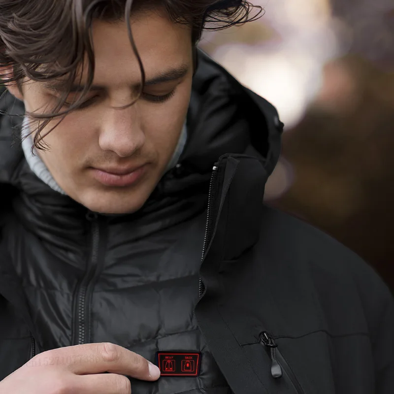 Умный пуховик Xiaomi Mijia Cottonsmith с мультизональным подогревом три в одном может решить 120 градусов ниже нуля