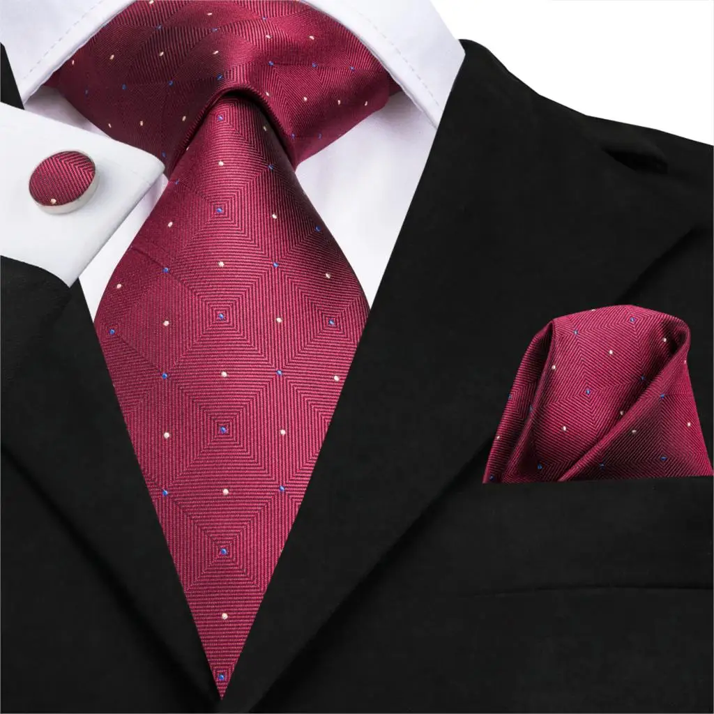 SN-3172 SN-3173 Hi-Tie Серый Серебряный Галстук шелковый тканый 8,5 см шириной новые клетчатые роскошные галстуки для мужчин официальный Свадебный костюм галстук запонки набор - Цвет: SN-3172
