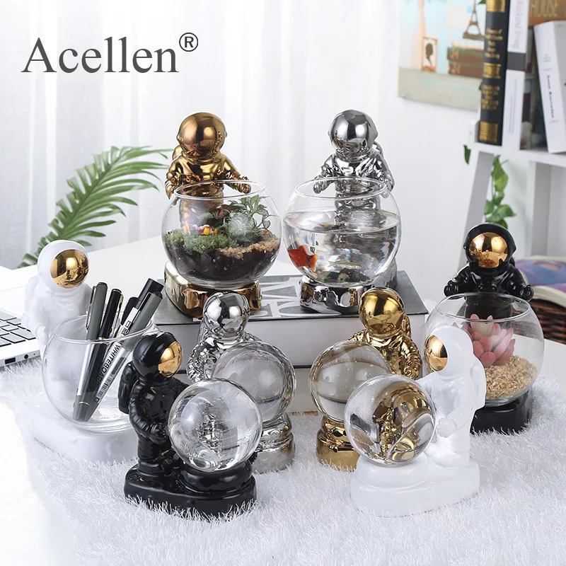 Современный Креативный минималистичный стеклянный микро-ландшафтный аквариум