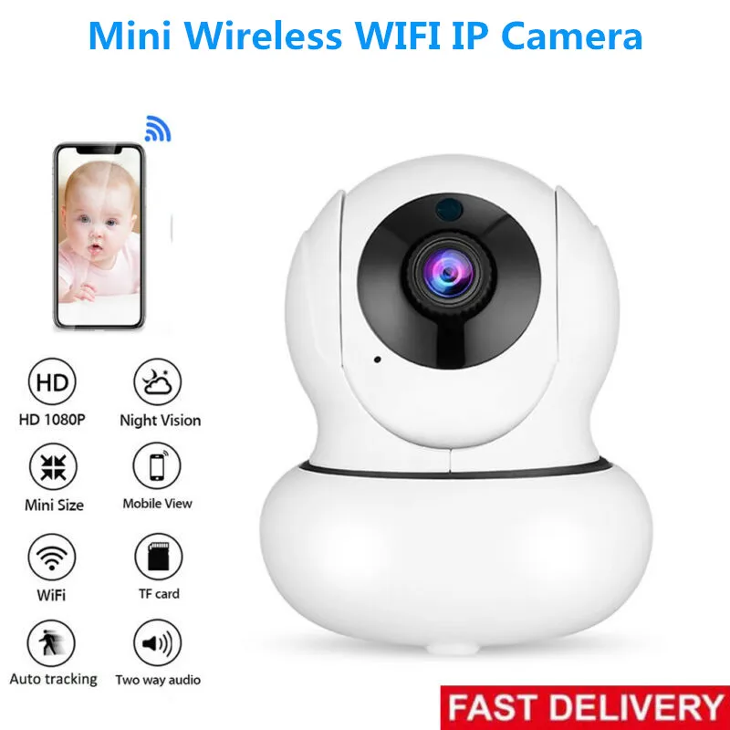 Новый Full HD 1080P IP беспроводная Wifi камера для домашней безопасности ИК ночного