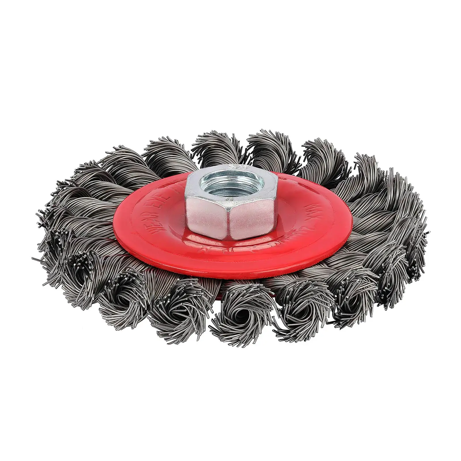 4-дюймовая крученая стальная Щетка для удаления заусенцев угловой шлифовальной