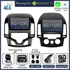 Автомагнитола для Hyundai I30 128-2006, 2011 ГГц, 2 Din, Android 11