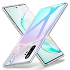 Чехол для Samsung Galaxy Note 10, Note10 Plus, 20 Ultra, 5G, силиконовый, ТПУ, прозрачный