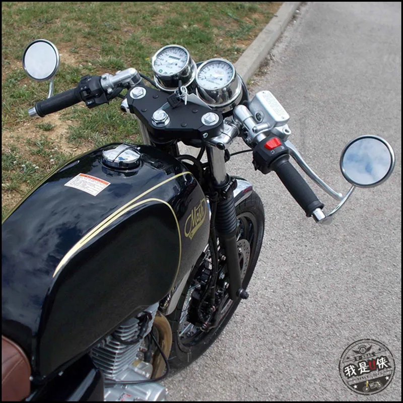 Винтажный мотоциклетный топливный бак под заказ масляная крышка классический