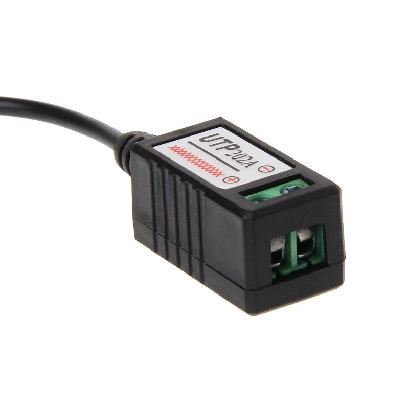

1 пара 1CH пассивный UTP Видео балун витой трансивер BNC для камеры видеонаблюдения Cat5