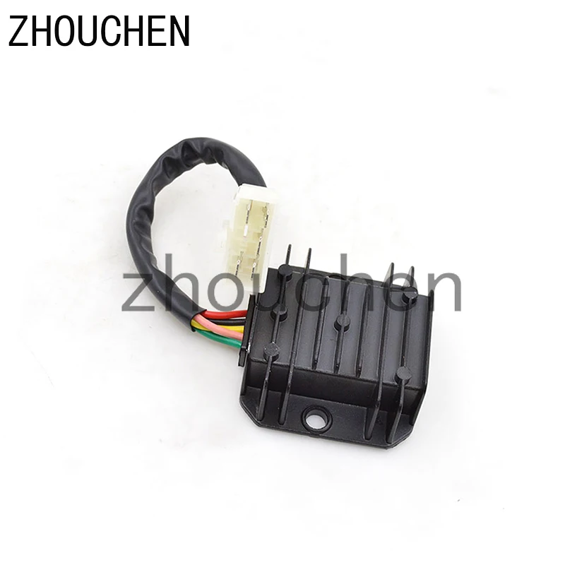 Мотоцикл 5 Провода Напряжение Регулятор выпрямителя Для GY6 KYMCO ловкость 2T R16 10 Rs