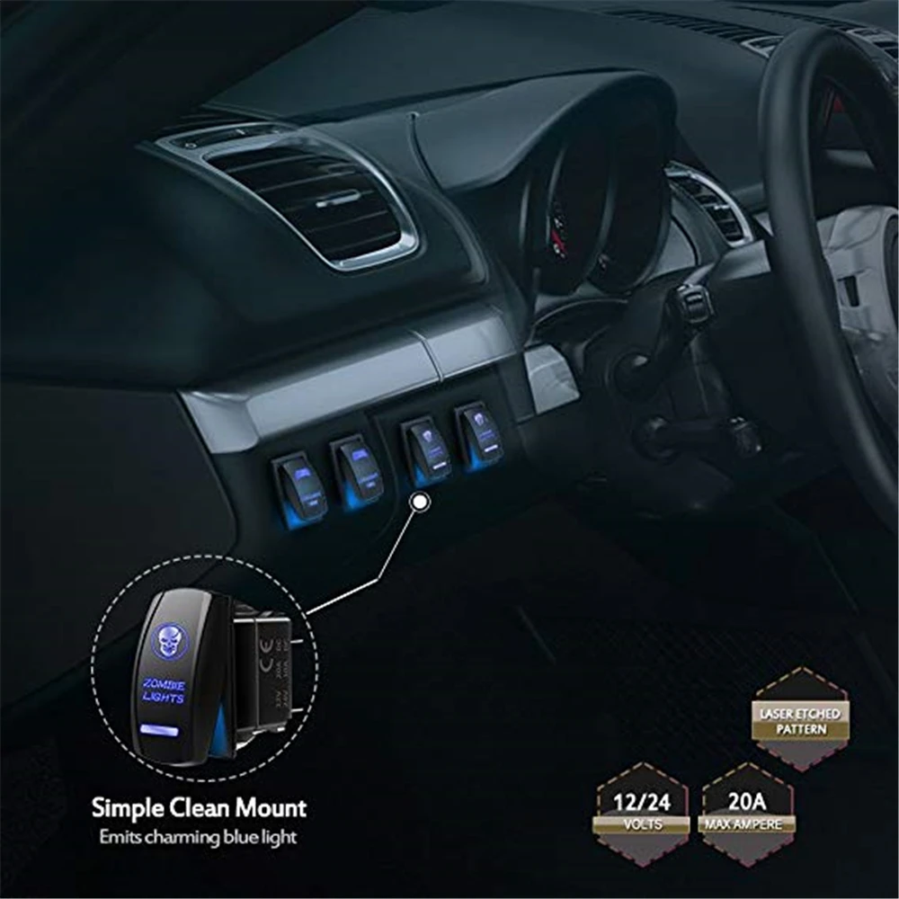 Micтюнинг 5 контактный черный эксклюзивный водонепроницаемый рычажный