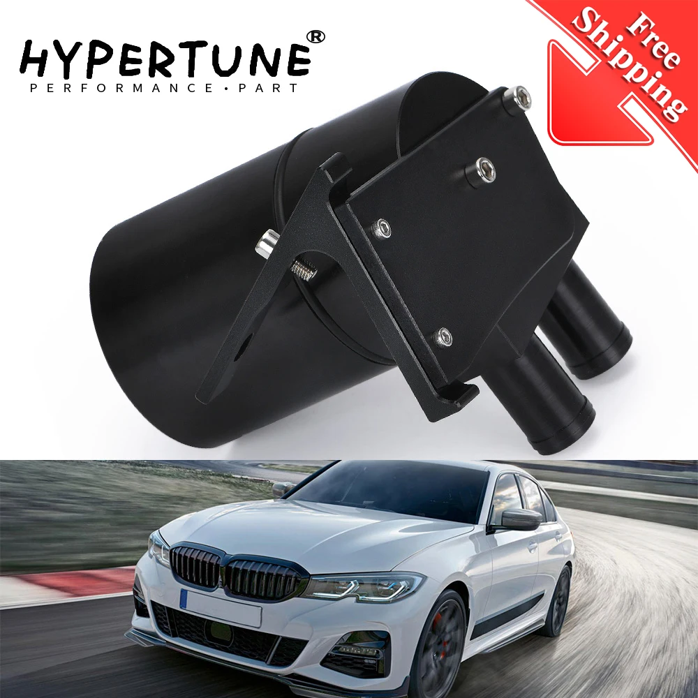 Hypertune черный резервуар для масла из алюминиевого сплава с шлангом радиатора BMW