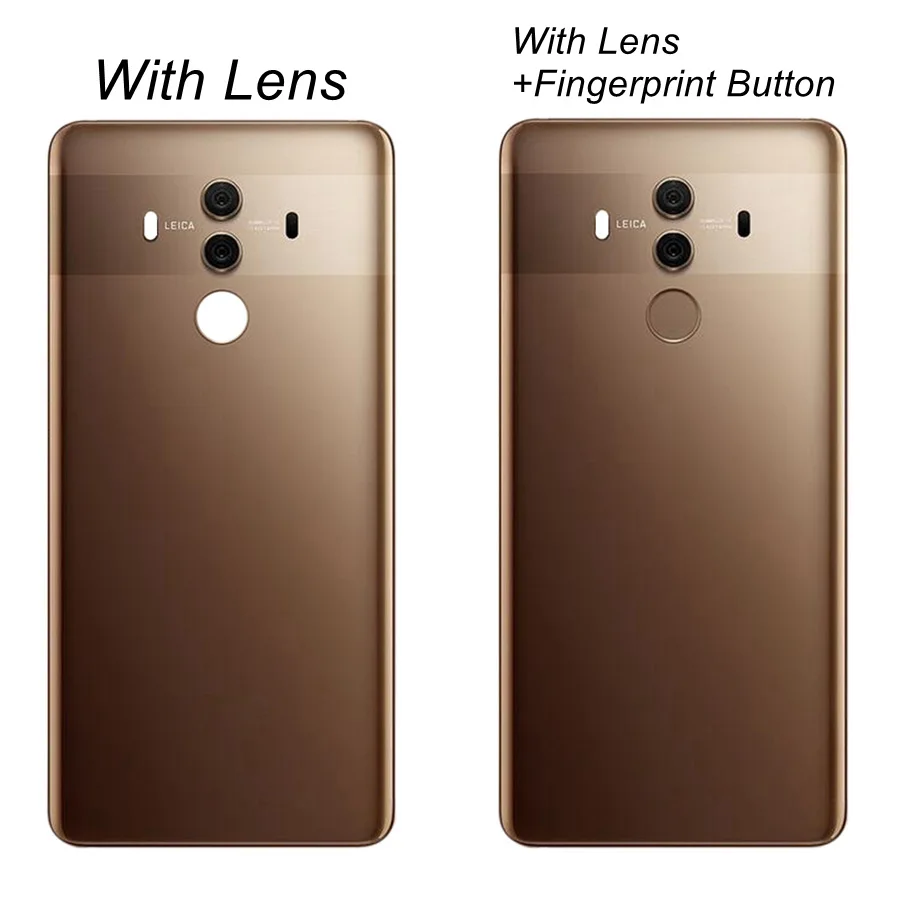 Задняя крышка батарейного отсека для HUAWEI Mate 10 Pro стекло с объективом камеры +