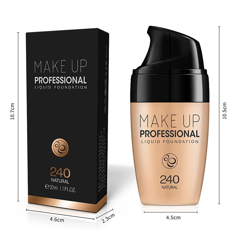 Жидкий тональный крем LAIKOU BB водостойкий для придания яркости тонусу кожи