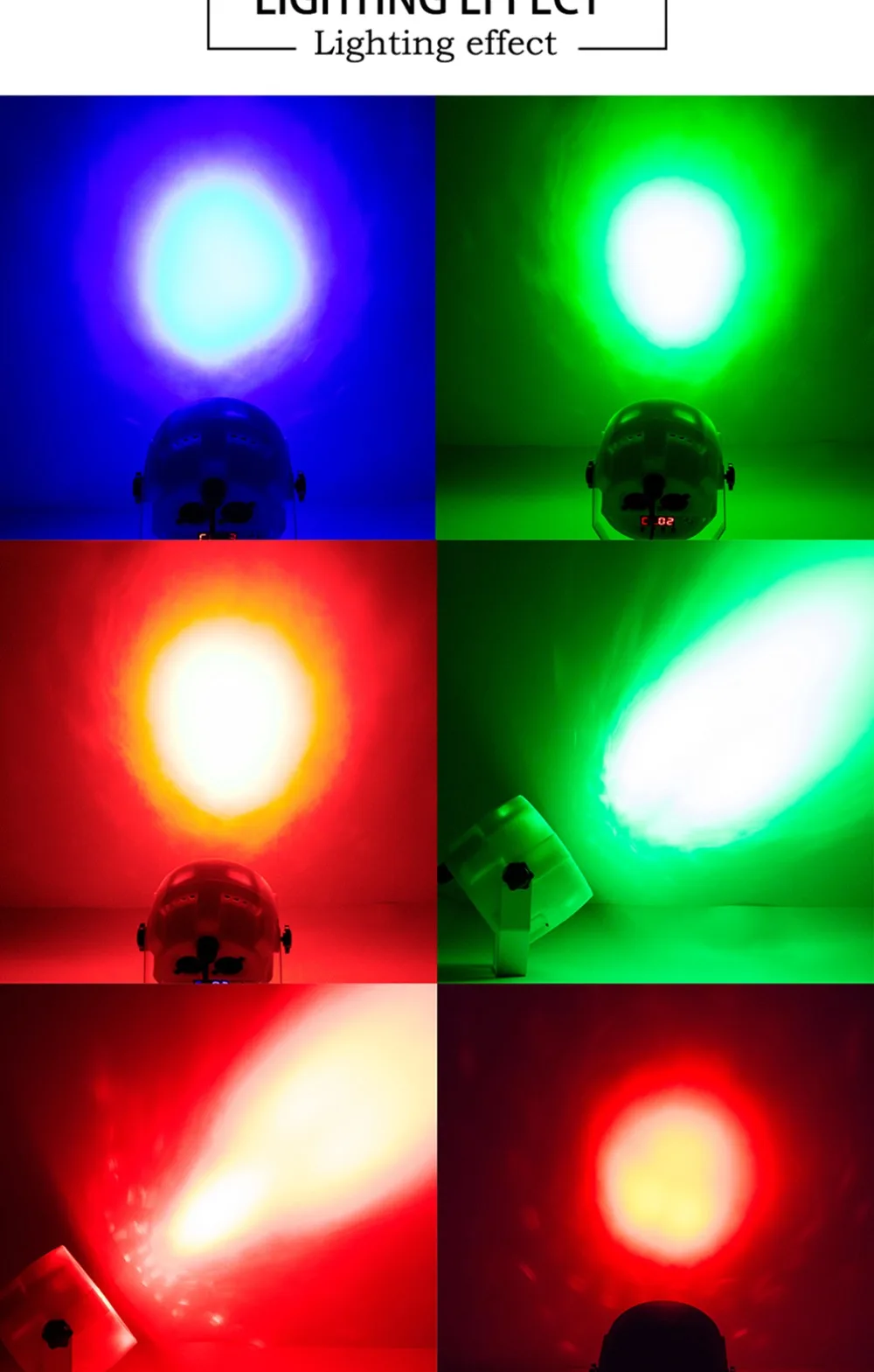 Светодиодный, плоский, Par 54x3 Вт, RGB, цветной светильник, стробоскоп, DMX контроллер для дискотеки, DJ, музыки, вечерние, Клубные, танцевальный пол, бар, затемняющий сценический светильник