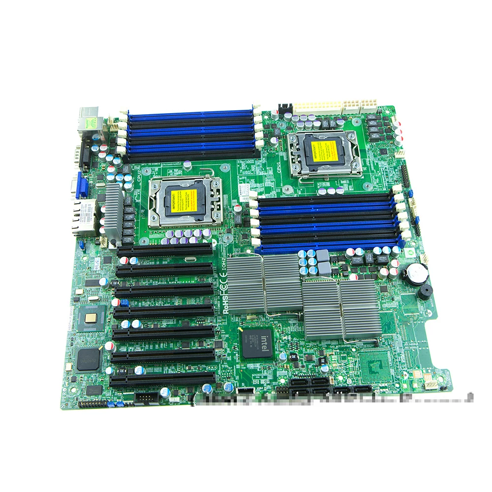 Оригинальная материнская плата для сервера Supermicro X8DTH-IF X5520 LGA-1366 7 * PCI-E хорошего
