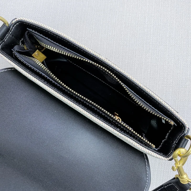 

Fashion Cowhide Stitching Shoulder Bag Lady Daily Messenger Bag Fashion Purse Underarm Bags for Women 2020 New Luxury Handbags