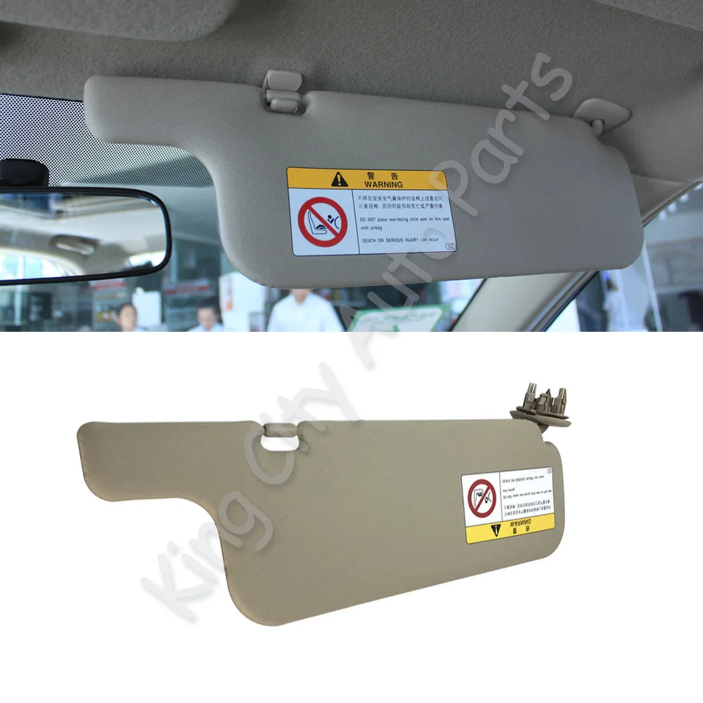 Автомобильный Внутренний солнцезащитный козырек CAPQX для Toyota Corolla EX 07 15 переднего
