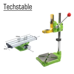 Настольная стойка для электрического сверлильного станка, 35-90 градусов, желто-зеленый