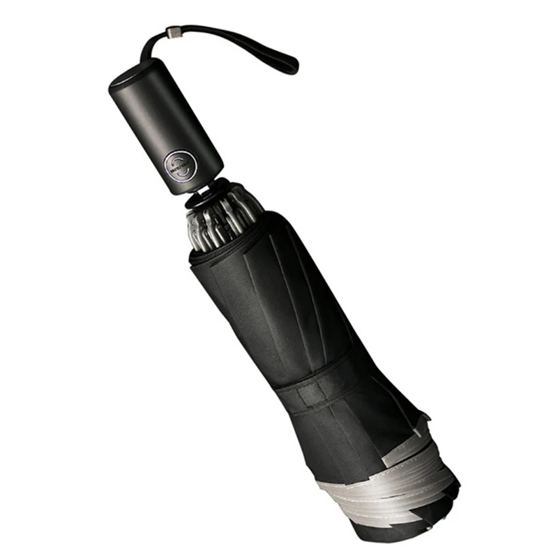 Складной полноавтоматический Зонт от дождя для женщин и мужчин Большой