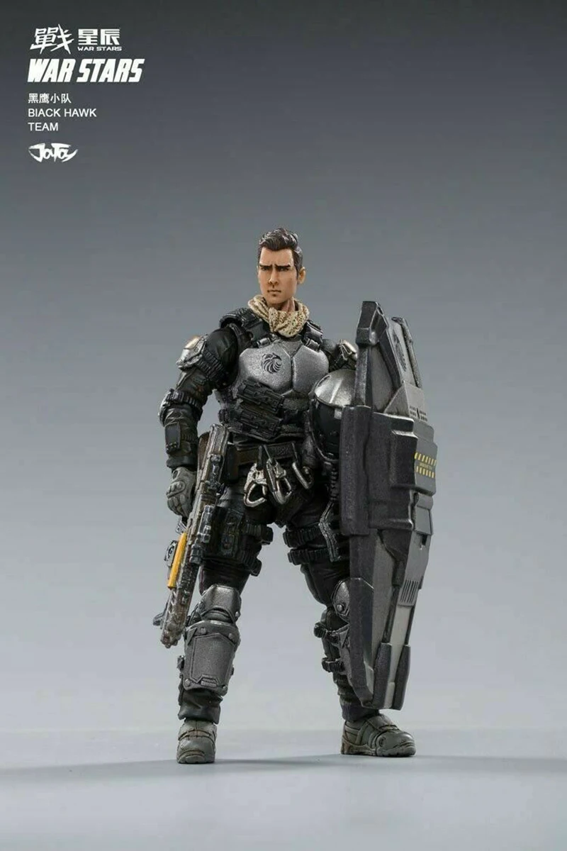 

JOYTOY JT0074 1/18 Male Soldier Black Hawk Team Soldier PVC Action Figure Model Toys for Fans Collection Gift