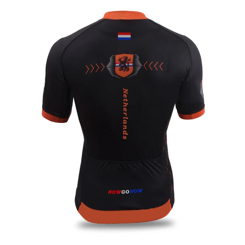 3 стиля голландские велосипедные Джерси мужская белая одежда для