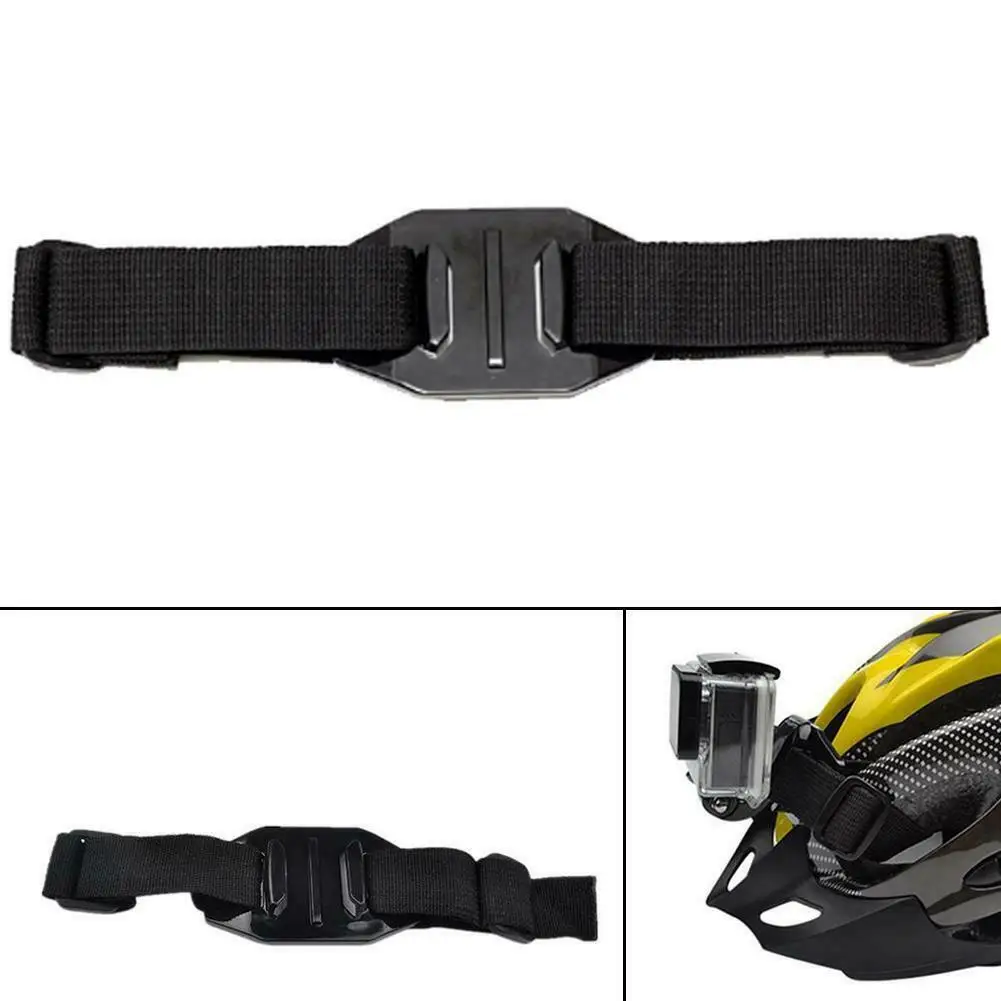 Велосипедный шлем вентилируемый ремень безопасности адаптер крепление для GoPro