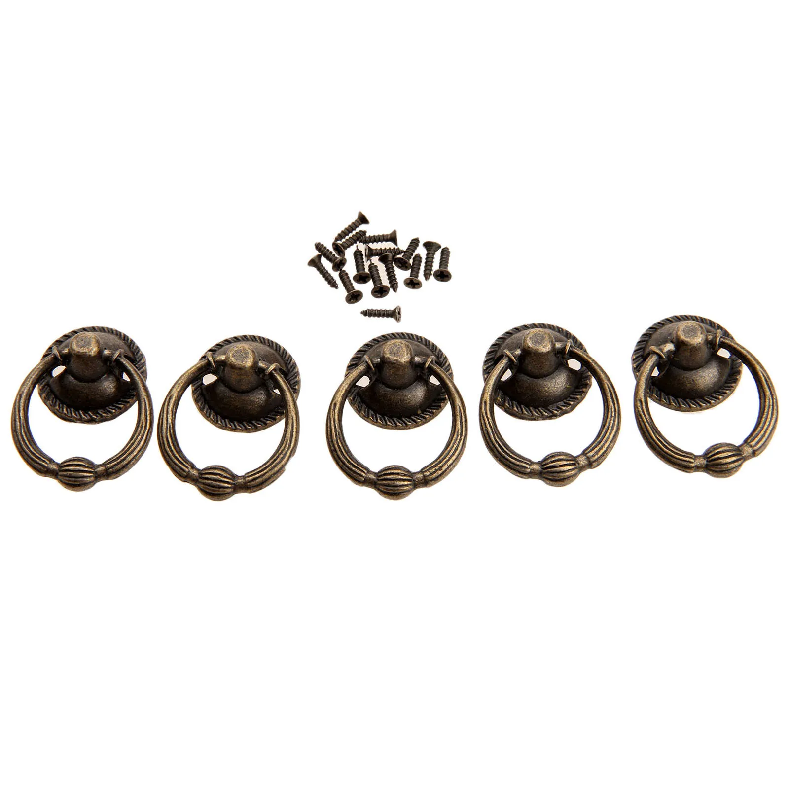 5 шт. латунные ручки для мебели 37 х27 мм | Обустройство дома