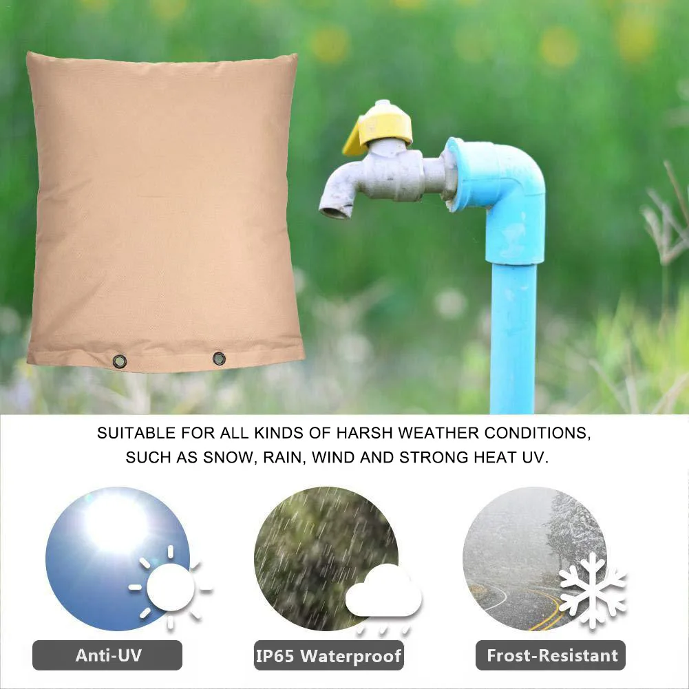 Зимняя водонепроницаемая Антифриз для труб чехол 16*20 дюймов защитная