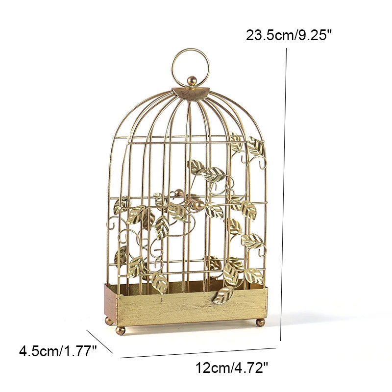 

Home Gold Wrought Iron Mosquito Reptiles European Creative Hollow Versatile Bedroom Living Room Bird Cage Summer Mosquito Coil