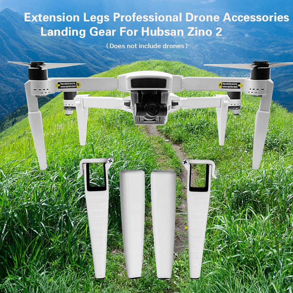 

Shock Absorbing Landing Gear Easy Install Extension Legs Support Quick Release Portable Drone Accessories For Hubsan Zino 2