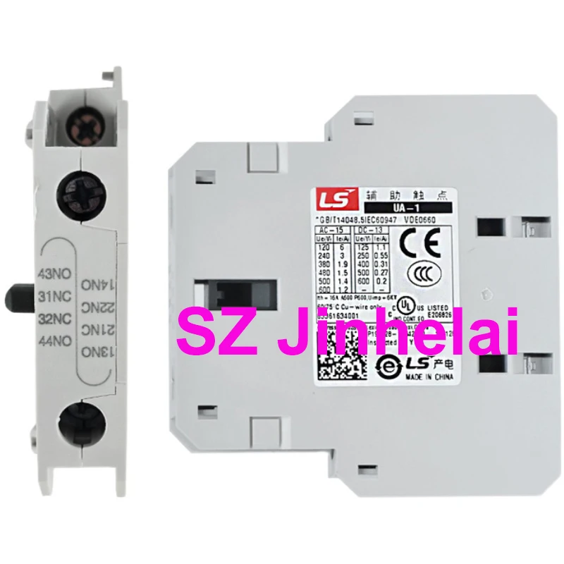 

LS UA-1 Аутентичный оригинальный ВЫКЛЮЧАТЕЛЬ 1a1b Вспомогательный контакт контактора (можно заменить AU-1)