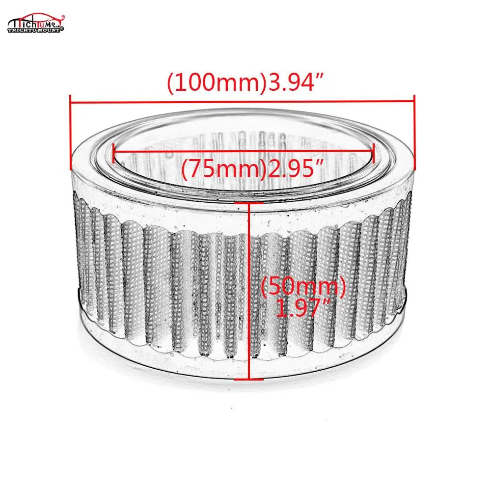 Универсальный мотоциклетный воздушный фильтр Замена воздухоочиститель