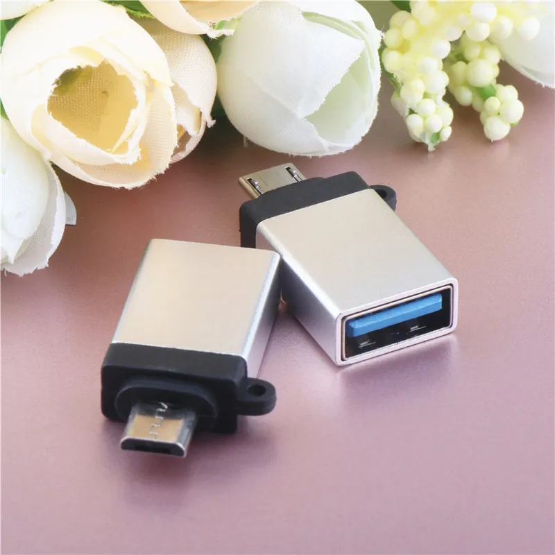 Мини микро USB адаптер Женский 3 0 к мужчине OTG конвертер портативный для LG Android
