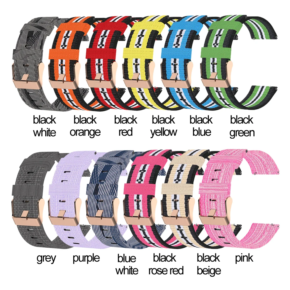 Тканевый нейлоновый ремешок MIIQNUS сменный Браслет Браслеты плетеный браслет для