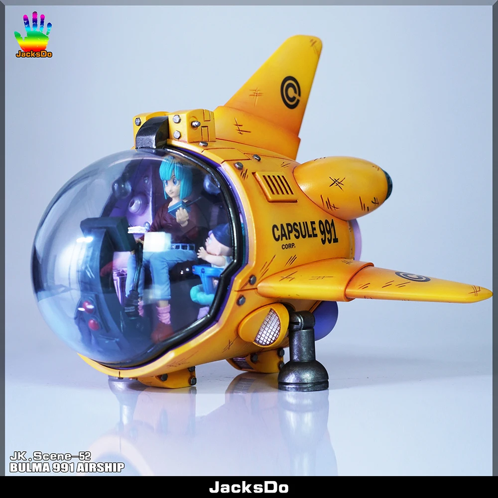 

Оригинал Jacksdo Dbz Драконий жемчуг Shf Bulma 991 космический корабль Gk аниме модель коллекционные игрушки экшн-кукла прилив игра детский подарок