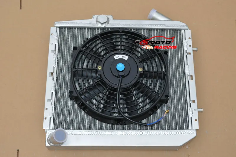 Алюминиевый радиатор 42 мм + вентилятор охлаждения для Renault 5 Fit Super 5/R5 9/11 GT Turbo MT