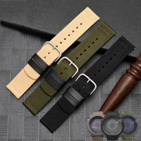 24mm new sports mountaineering nylon strap is suitable forcasio prg 600yb 3 prg 650 prw 6600 series nylon canvas watch strap