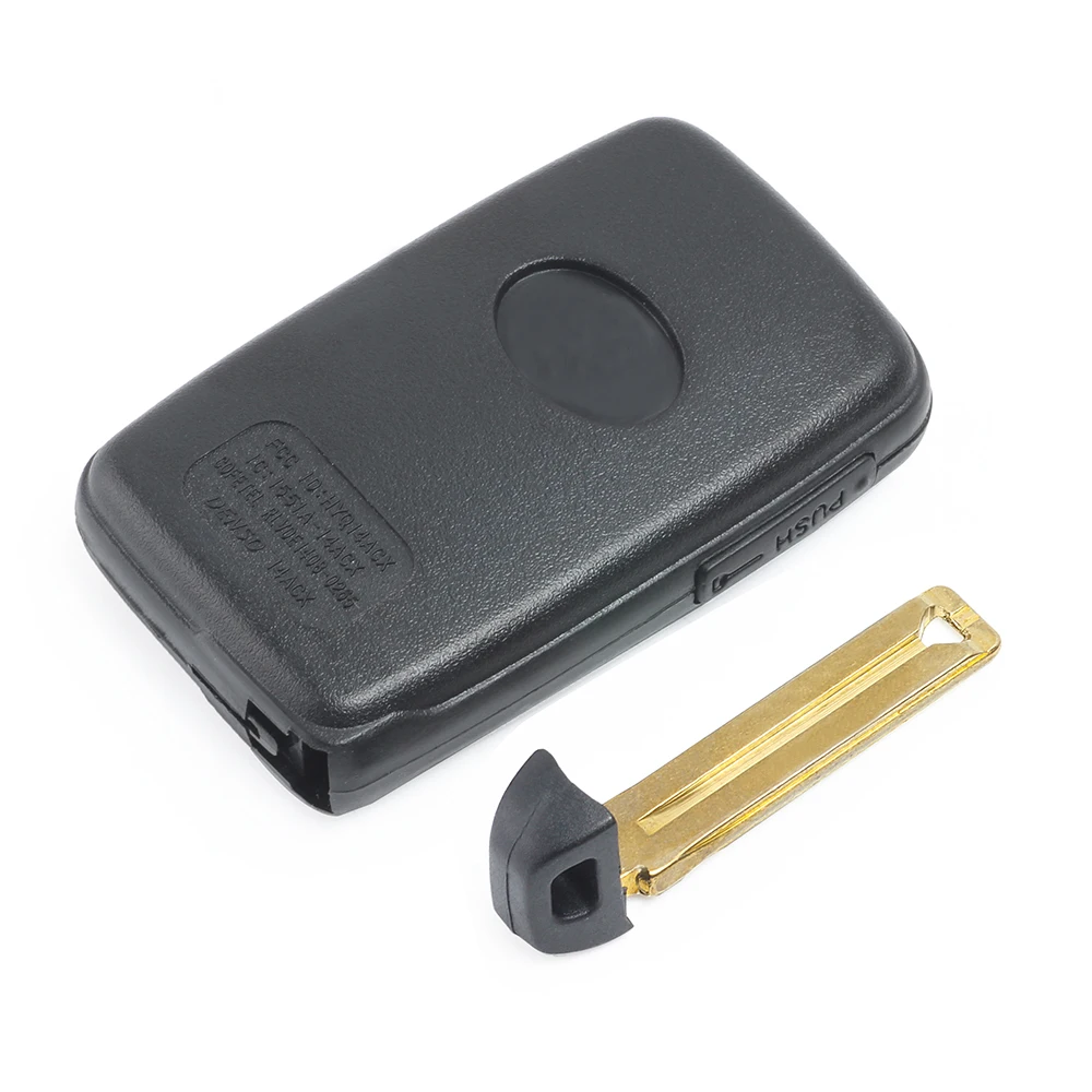 

KEYECU 10pcs Replacement Remote Key Shell Case Fob 4 Button for Toyota Corolla Avalon Camry Hybrid Highlander RAV4 2012 - 2016