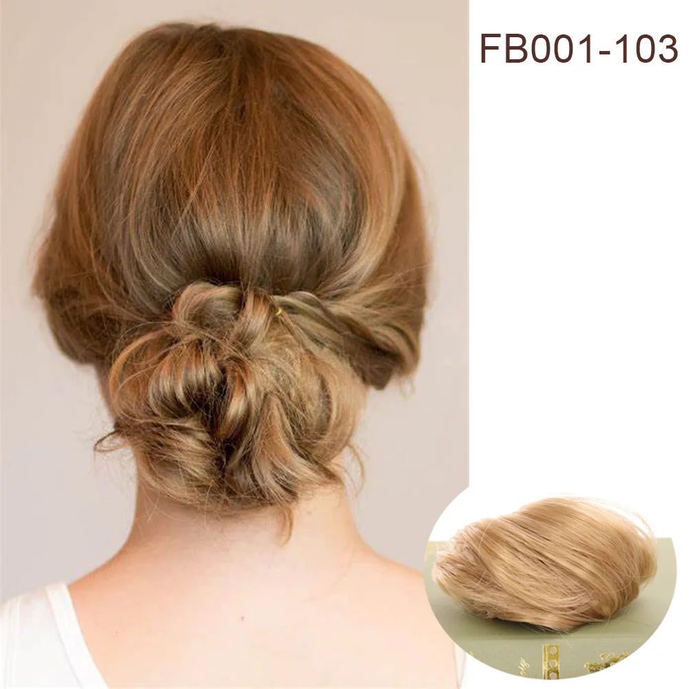 WEILAI синтетические Короткие вьющиеся шиньон эластичная резинка два пластиковых