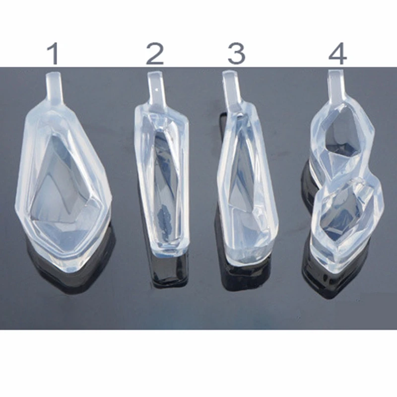 4 шт./компл. Прозрачная силиконовая форма высушенный цветок смола декоративное